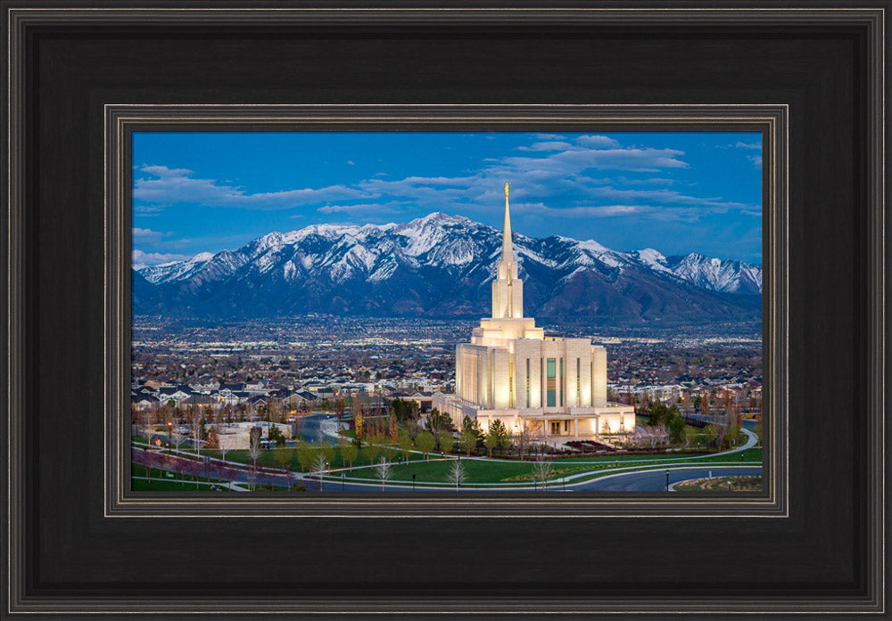 Oquirrh Mountain Temple - A Valley of Faith
