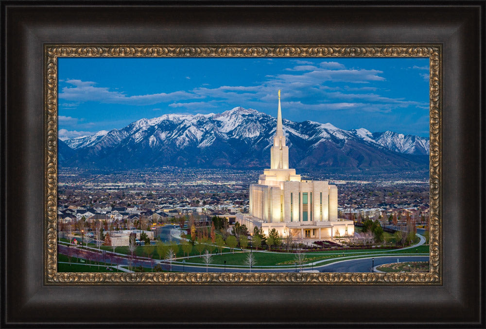 Oquirrh Mountain Temple - A Valley of Faith