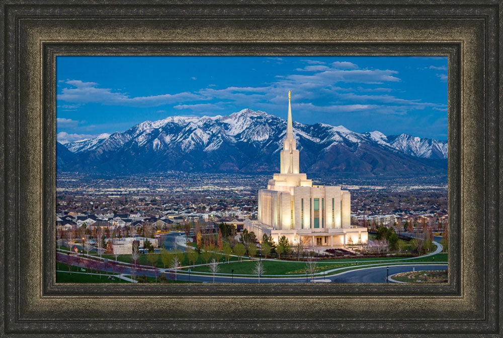 Oquirrh Mountain Temple - A Valley of Faith