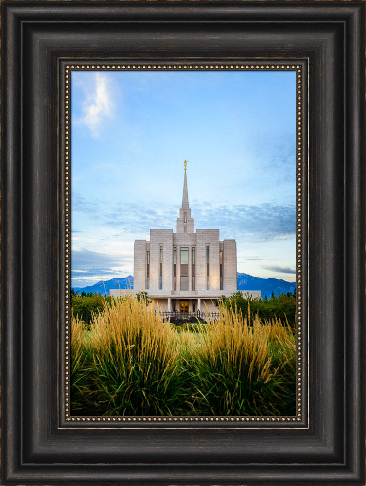 Oquirrh Mountain Temple - Through the Grass