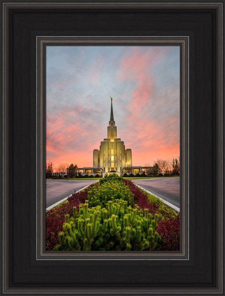 Oquirrh Mountain Temple - Garden Symmetry