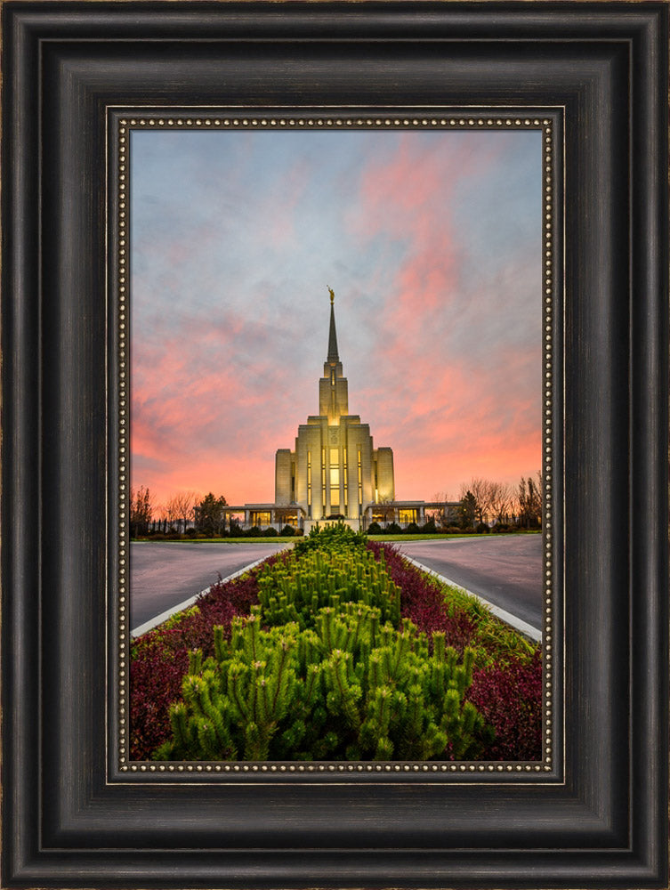 Oquirrh Mountain Temple - Garden Symmetry
