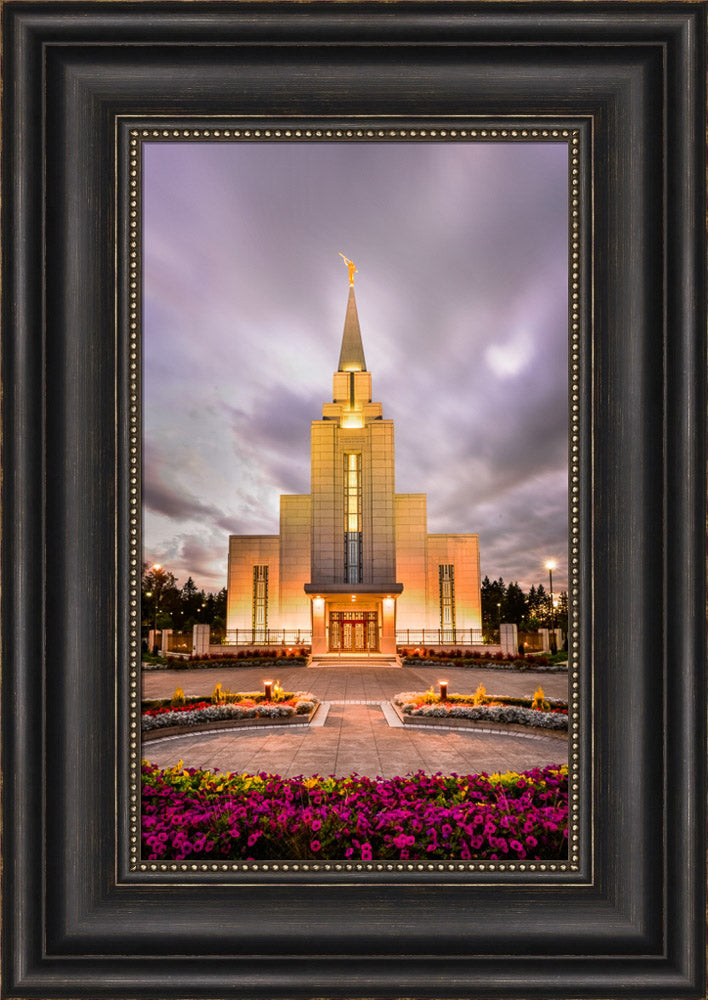 Vancouver Temple - Twilight Vertical