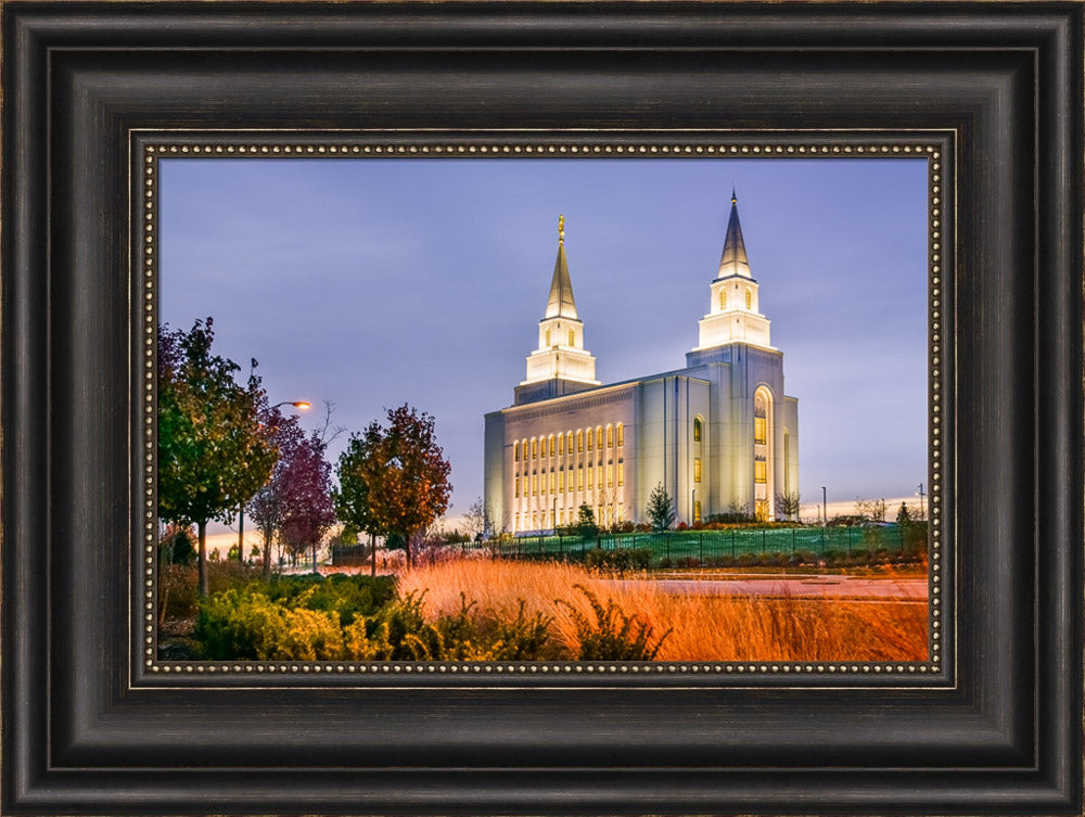 Kansas City Temple - Colorful Morning