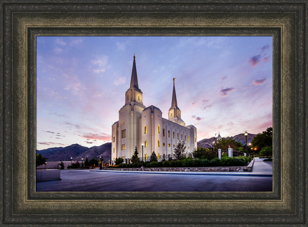 Brigham City Temple - Morning Rays