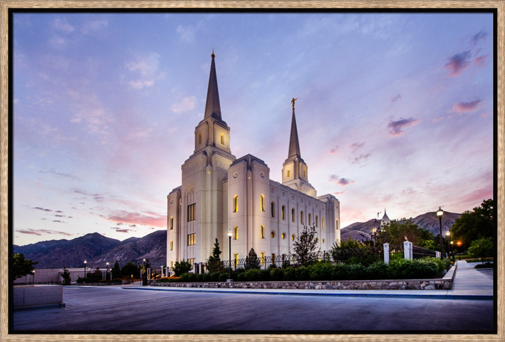 Brigham City Temple - Morning Rays