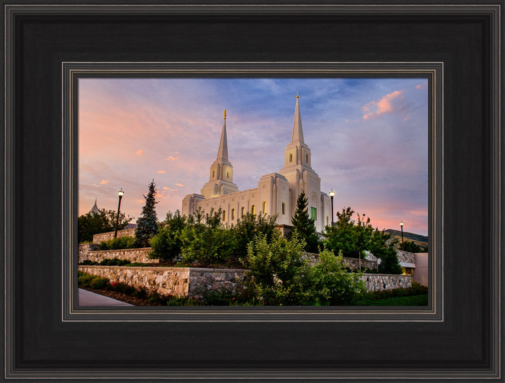 Brigham City Temple - Garden View