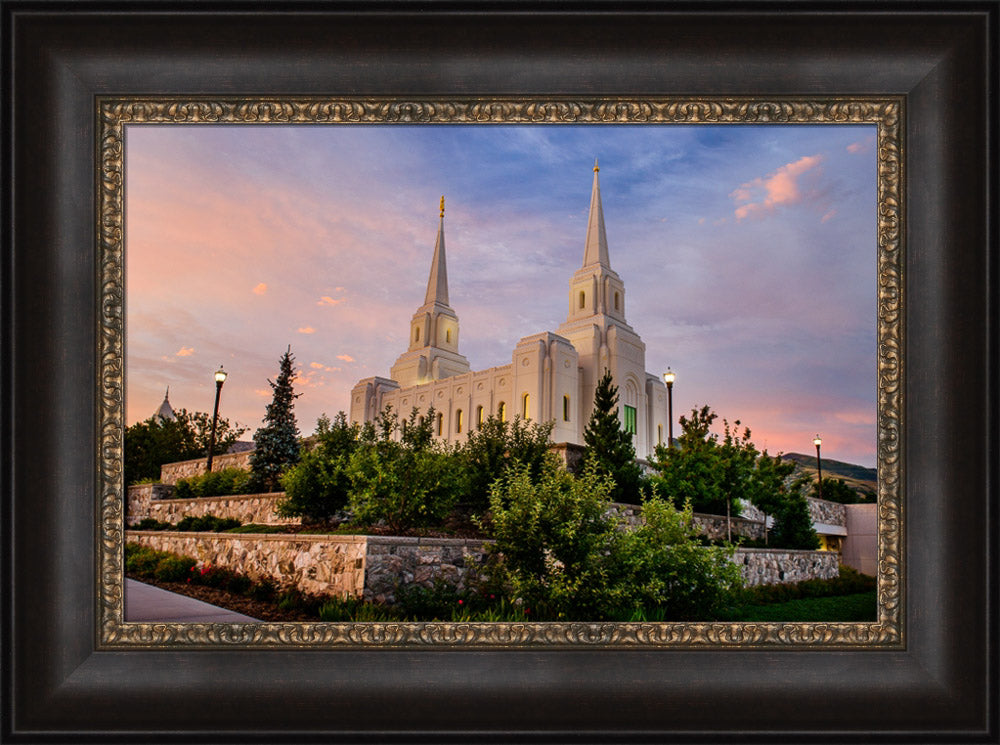 Brigham City Temple - Garden View