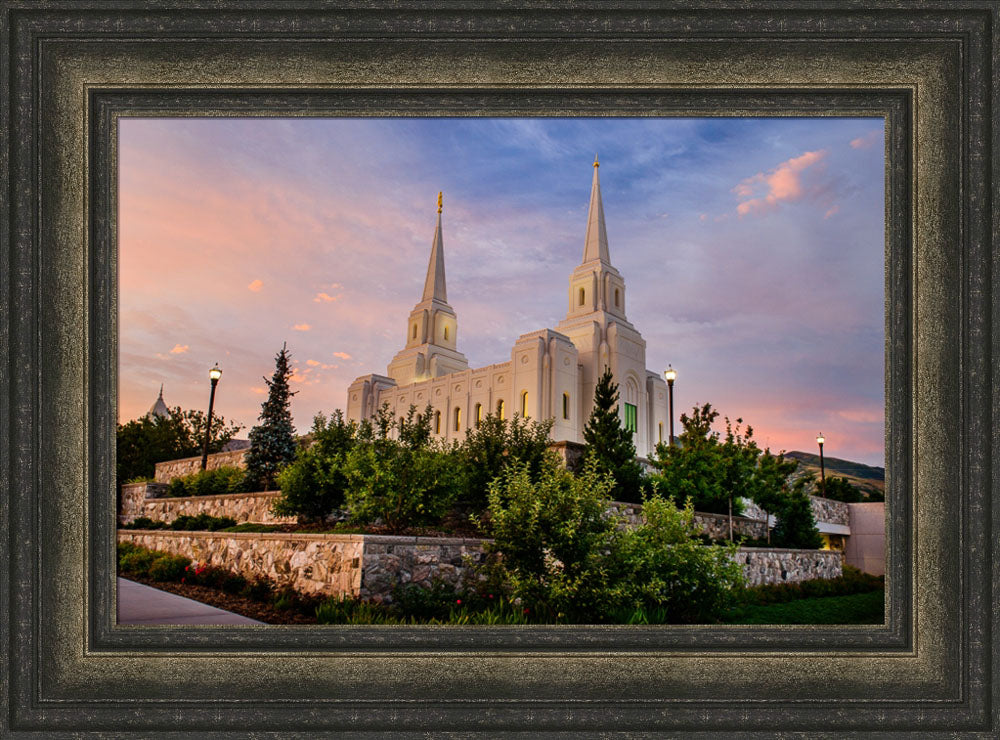 Brigham City Temple - Garden View