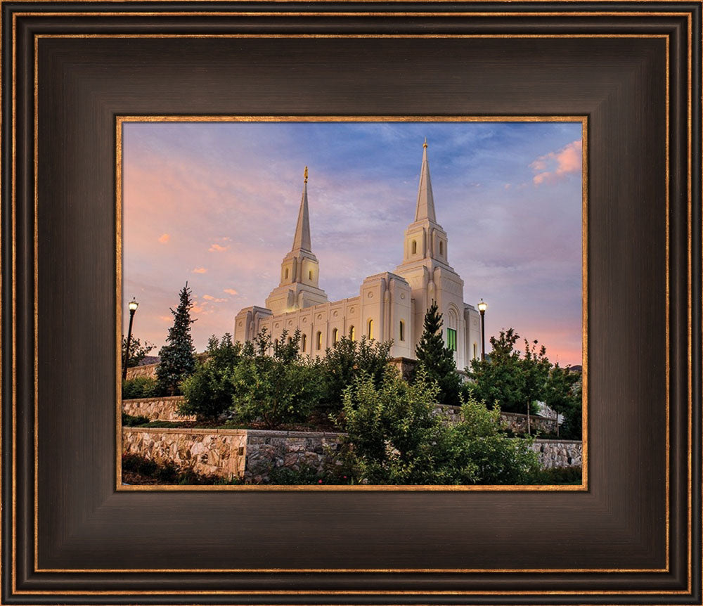 Brigham City Temple - Garden View