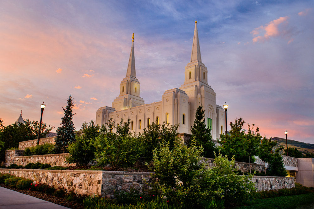Brigham City Temple - Garden View