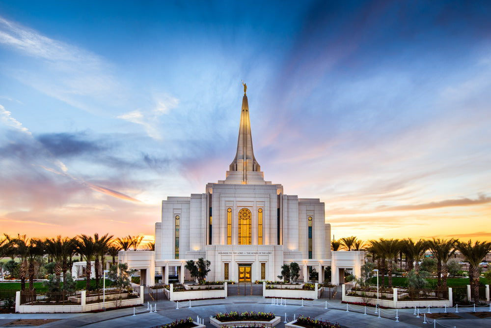 Gilbert Temple - Bright Sunset
