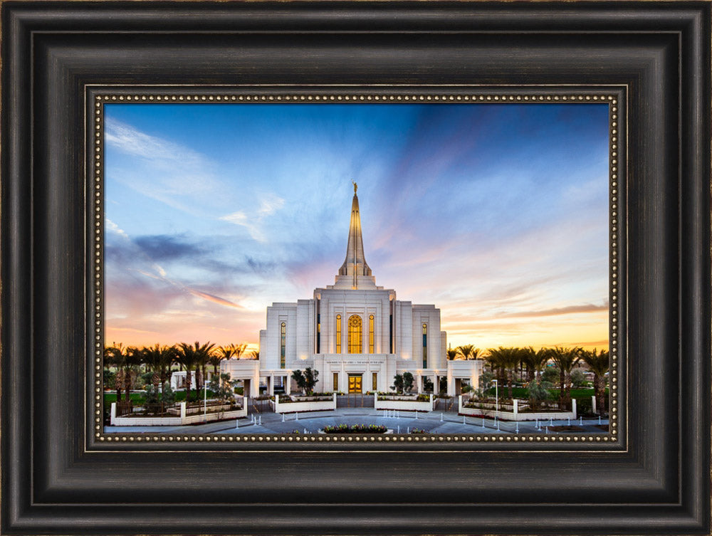 Gilbert Temple - Bright Sunset