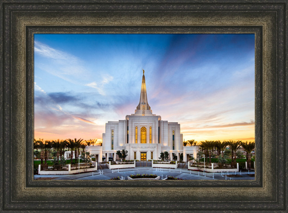 Gilbert Temple - Bright Sunset