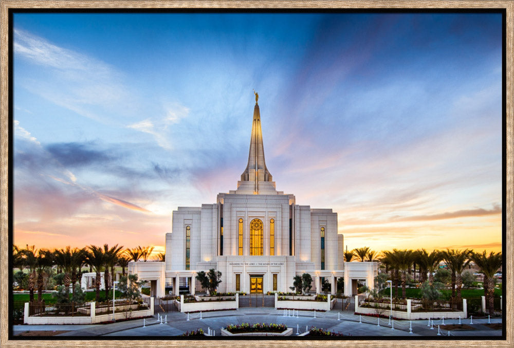 Gilbert Temple - Bright Sunset