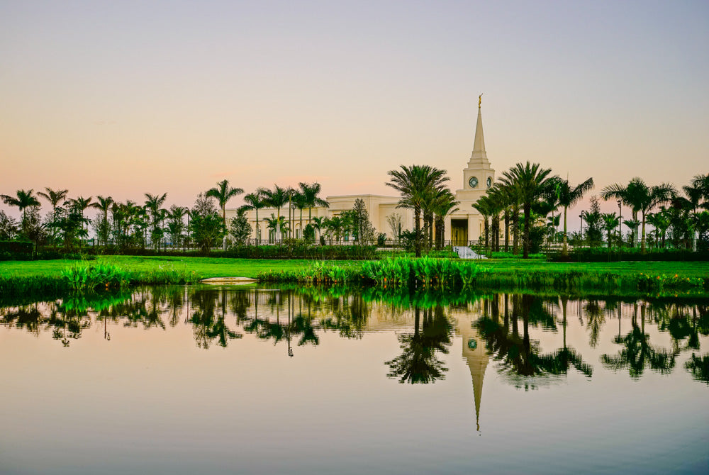 Fort Lauderdale Temple - Mirrored