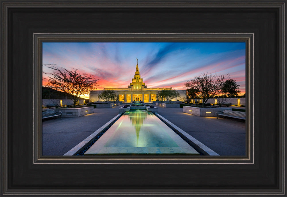 Phoenix Temple - Sunset