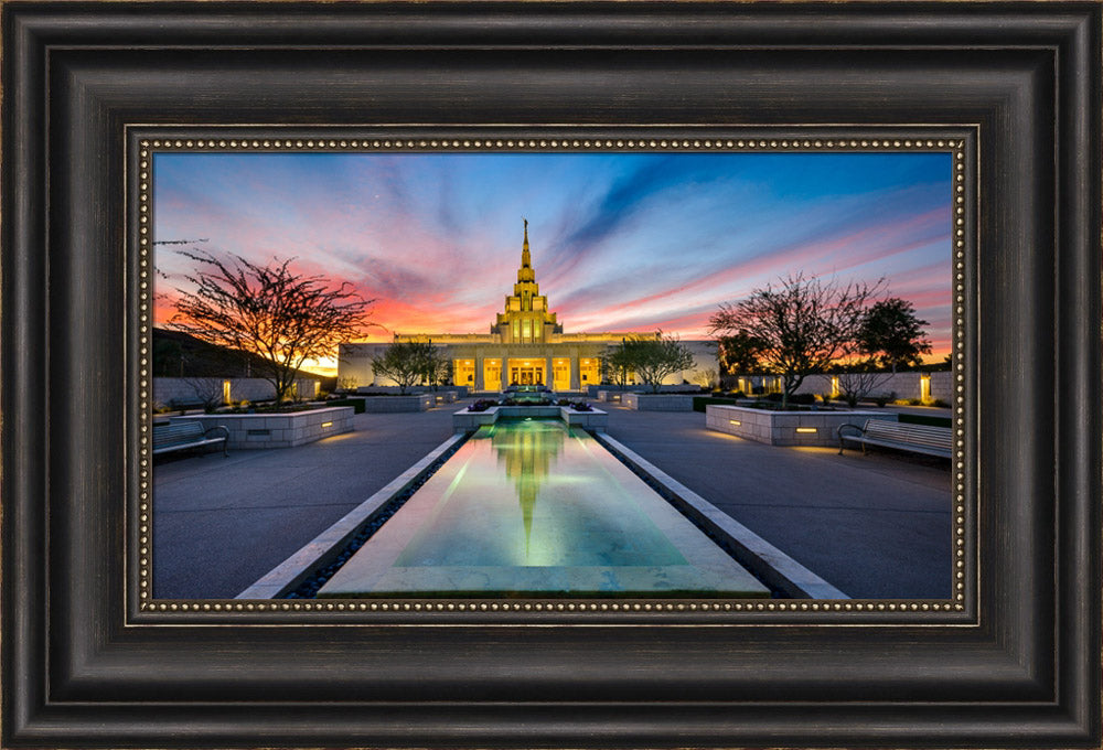 Phoenix Temple - Sunset