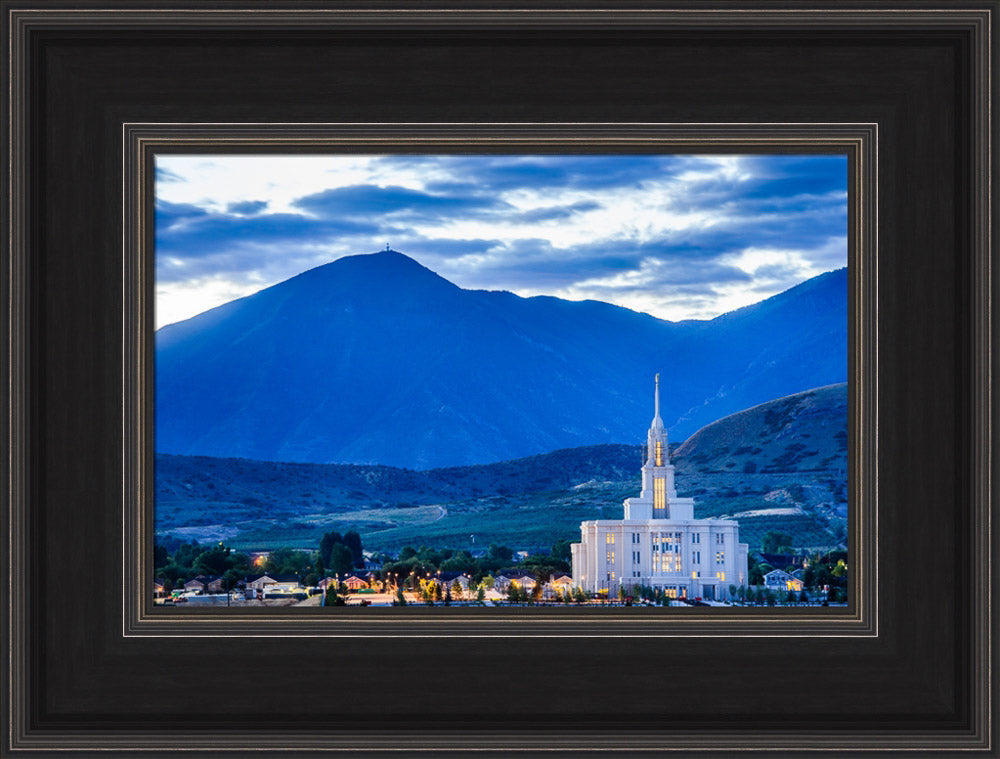 Payson Temple - Evening Hills