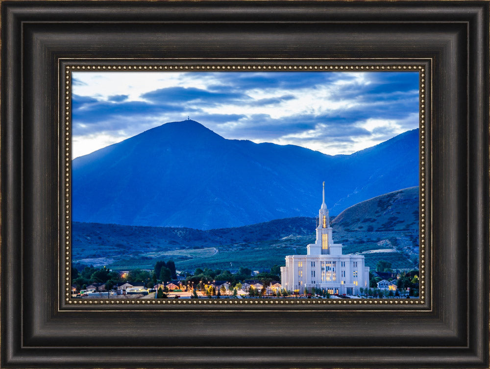 Payson Temple - Evening Hills