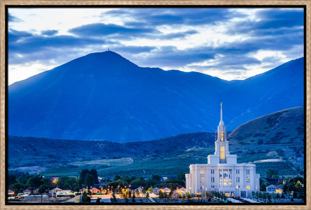 Payson Temple - Evening Hills