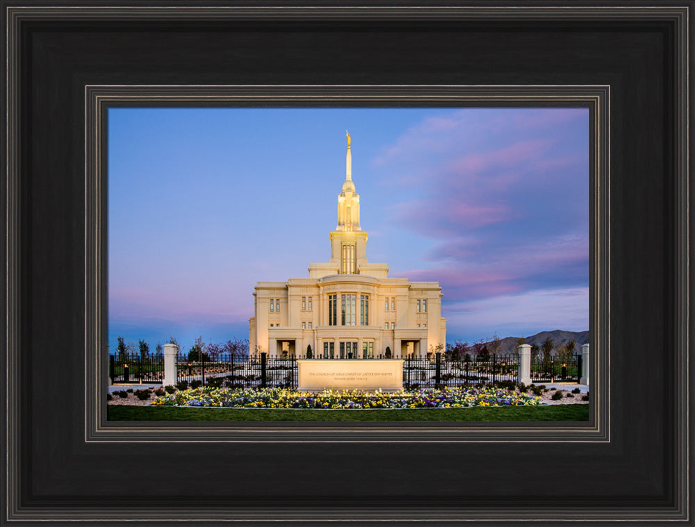 Payson Temple - Sunrise Front
