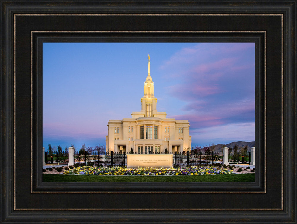 Payson Temple - Sunrise Front