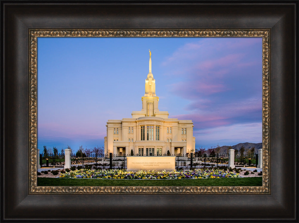 Payson Temple - Sunrise Front