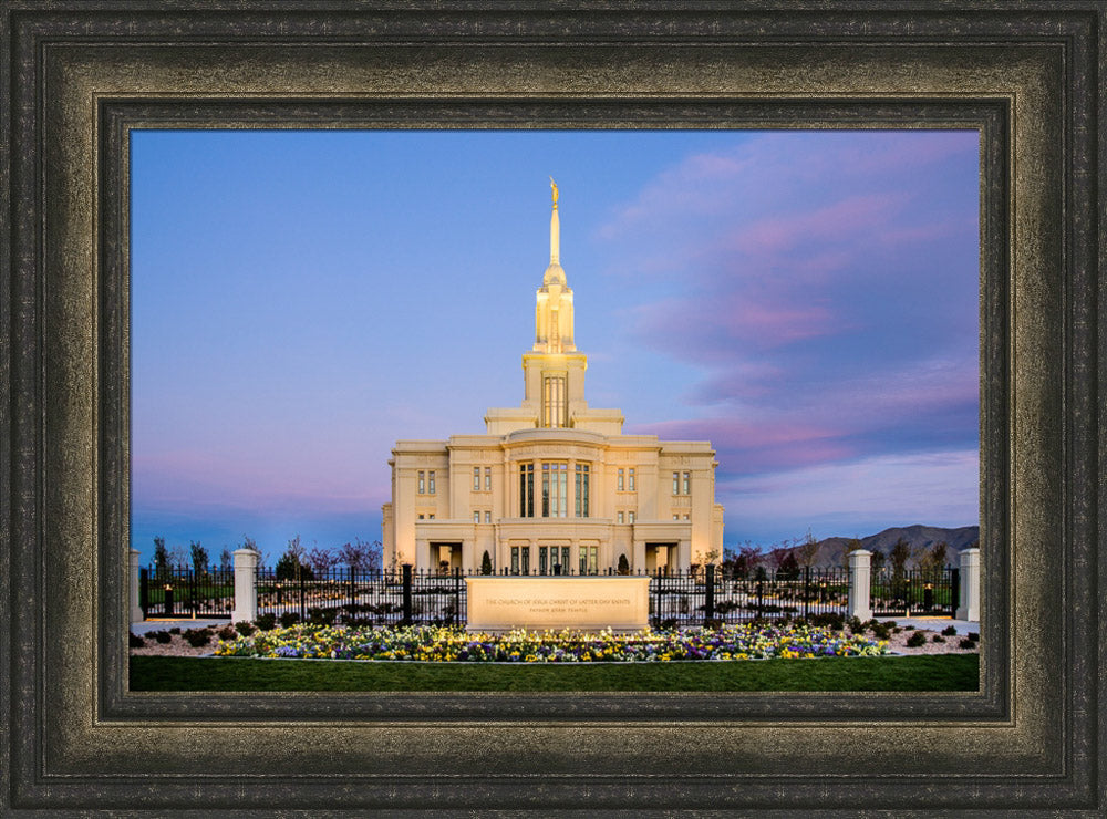 Payson Temple - Sunrise Front