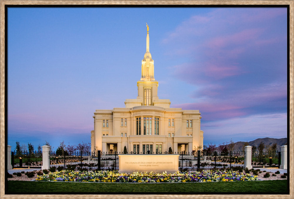 Payson Temple - Sunrise Front