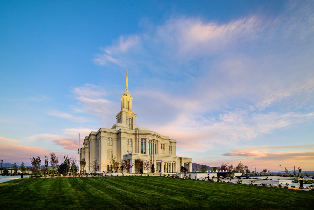 Payson Temple - Sunrise Corner