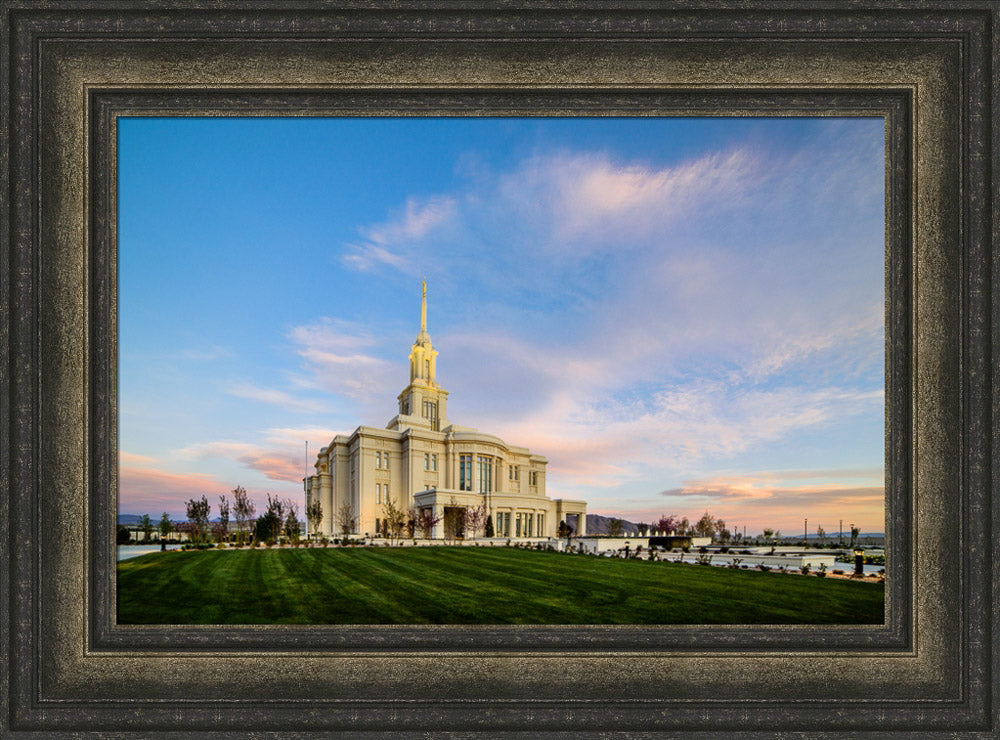 Payson Temple - Sunrise Corner