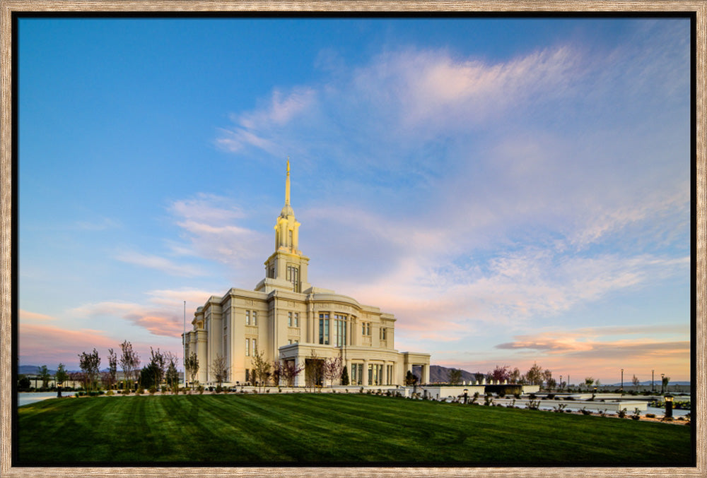 Payson Temple - Sunrise Corner