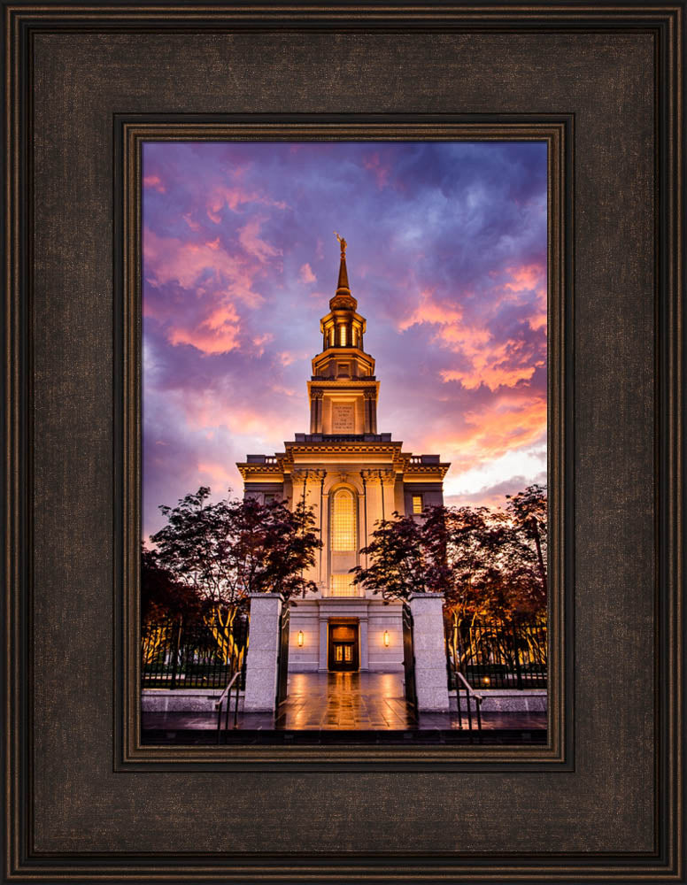 Philadephia Temple - Sunset Gates