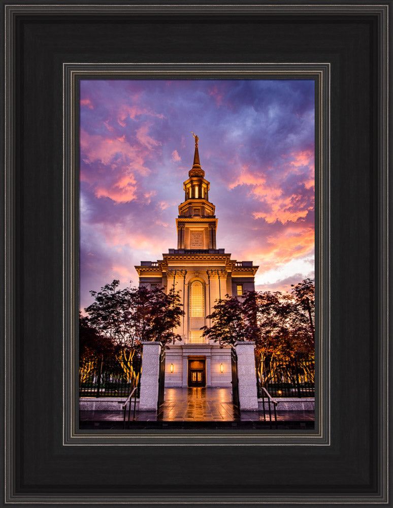 Philadephia Temple - Sunset Gates