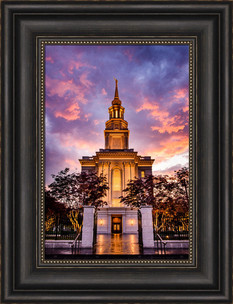 Philadephia Temple - Sunset Gates