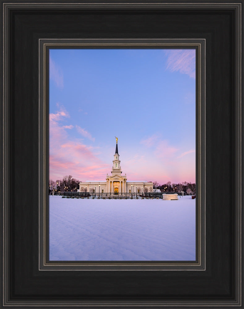 Hartford Temple - Morning Skies