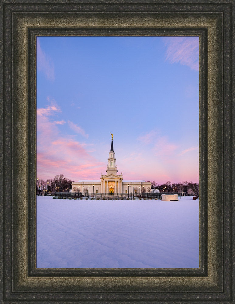 Hartford Temple - Morning Skies