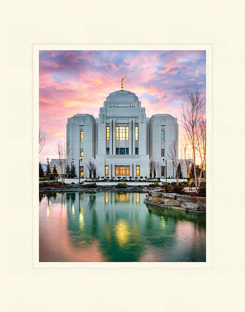 Meridian Temple - Vertical Reflection