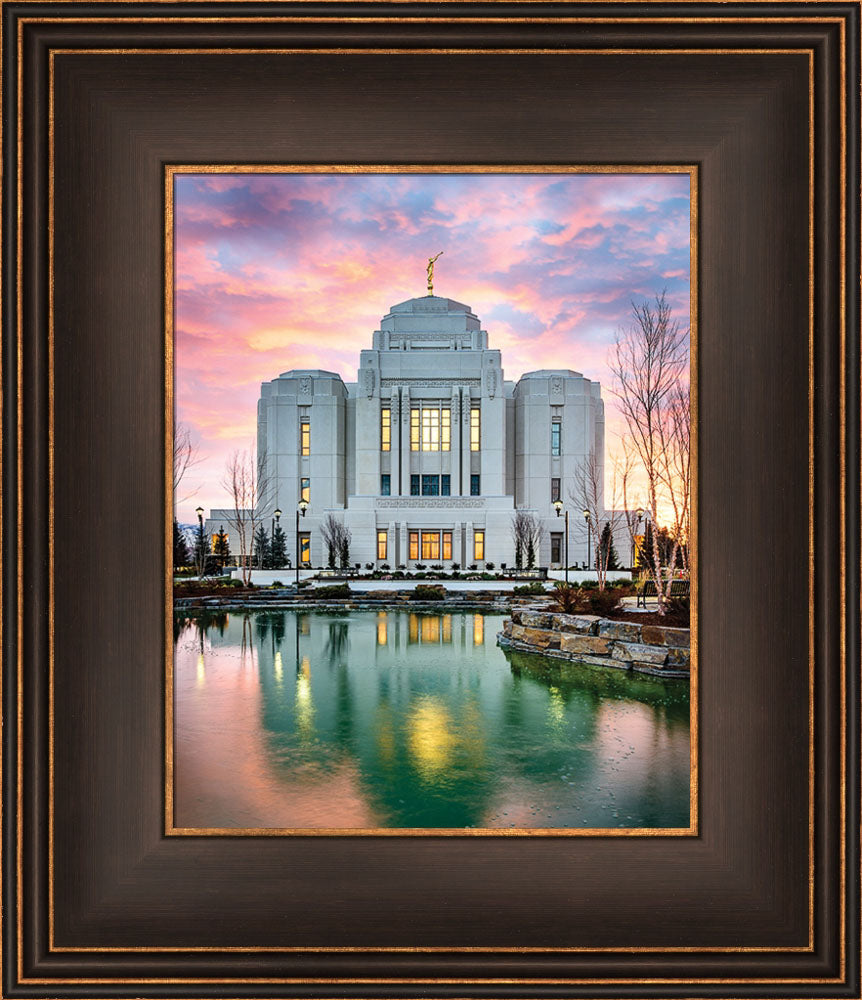 Meridian Temple - Vertical Reflection