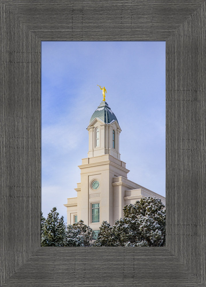 Cedar City Temple - Reaching up