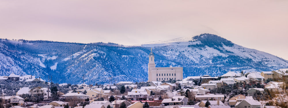 Cedar City Temple - On top of the city