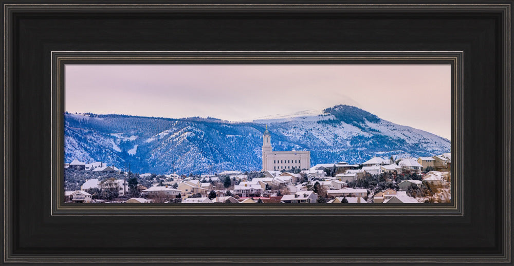 Cedar City Temple - On top of the city