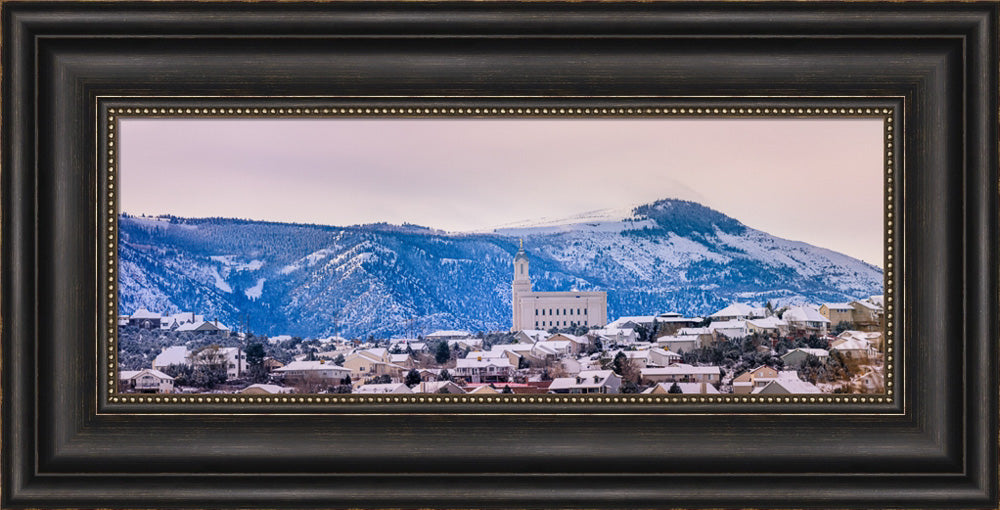 Cedar City Temple - On top of the city