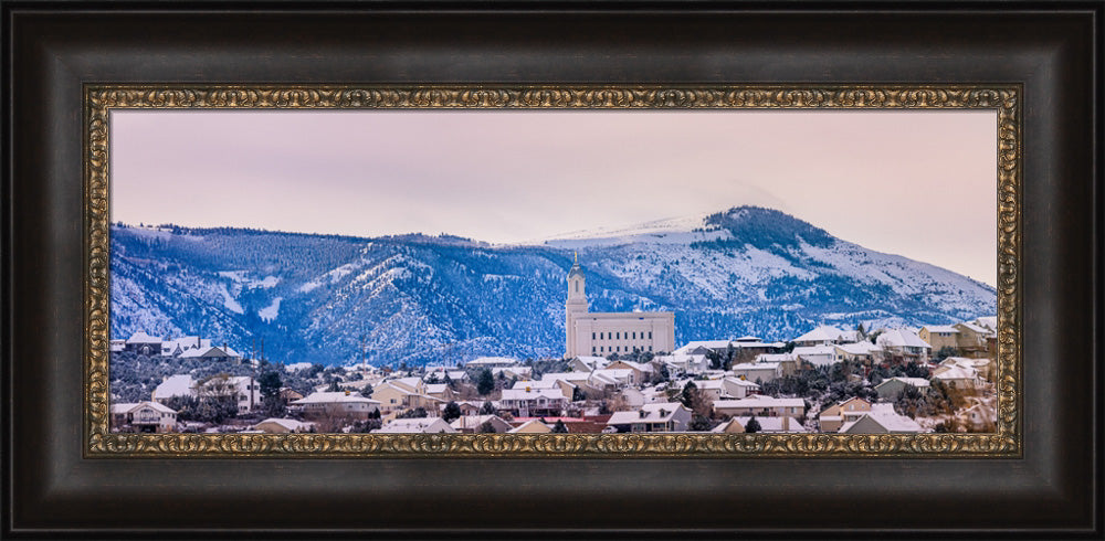 Cedar City Temple - On top of the city