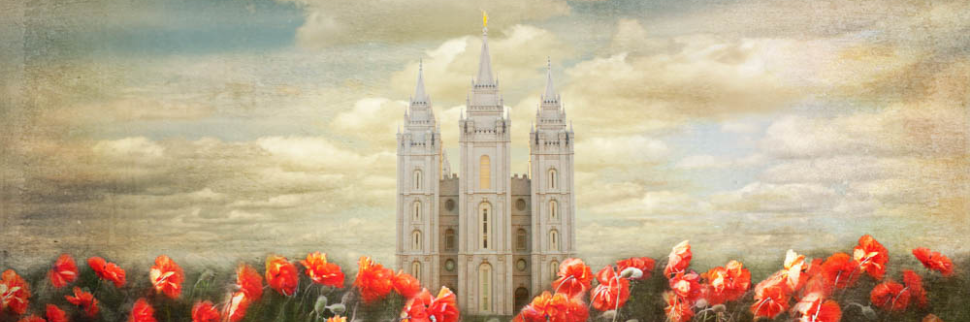 10+ Hopeful Salt Lake Temple Pictures: Spring Blossoms
