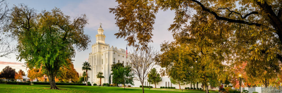 30+ Seasonal St. George Utah Temple Pictures