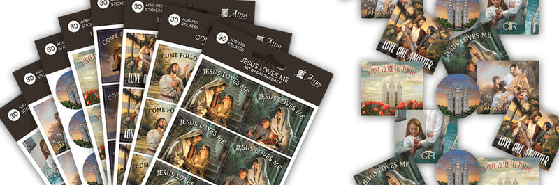 Latter-day Saint Primary Teaching Stickers – Altus Fine Art
