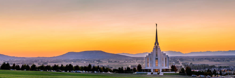 19 Rexburg Temple Pictures: The Field is White