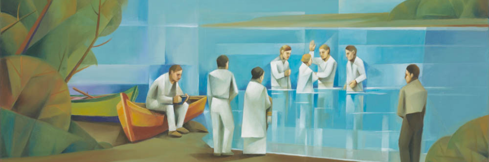 lds art baptism